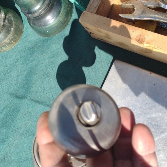 Silver Metal Door LockSet - Picture 3 of 3